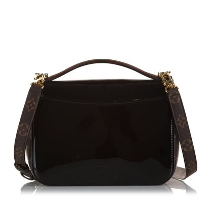 Louis Vuitton Cherrywood PM Black Vernis Miroir