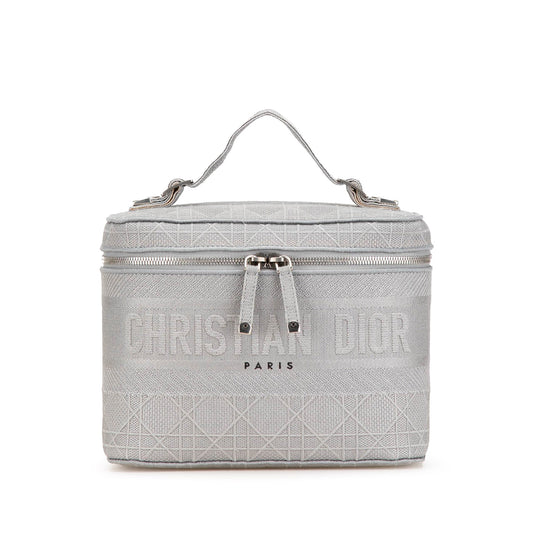 Canvas Cannage Diortravel Vanity Case