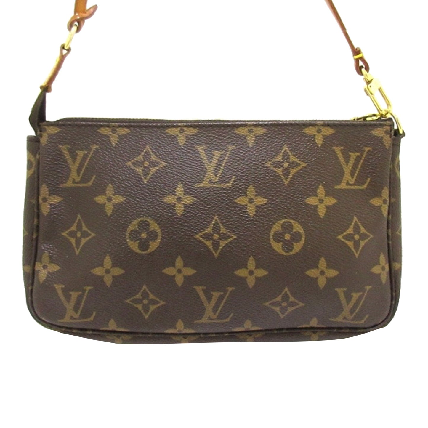 Louis-Vuitton Monogram Pochette Accessoires Brown
