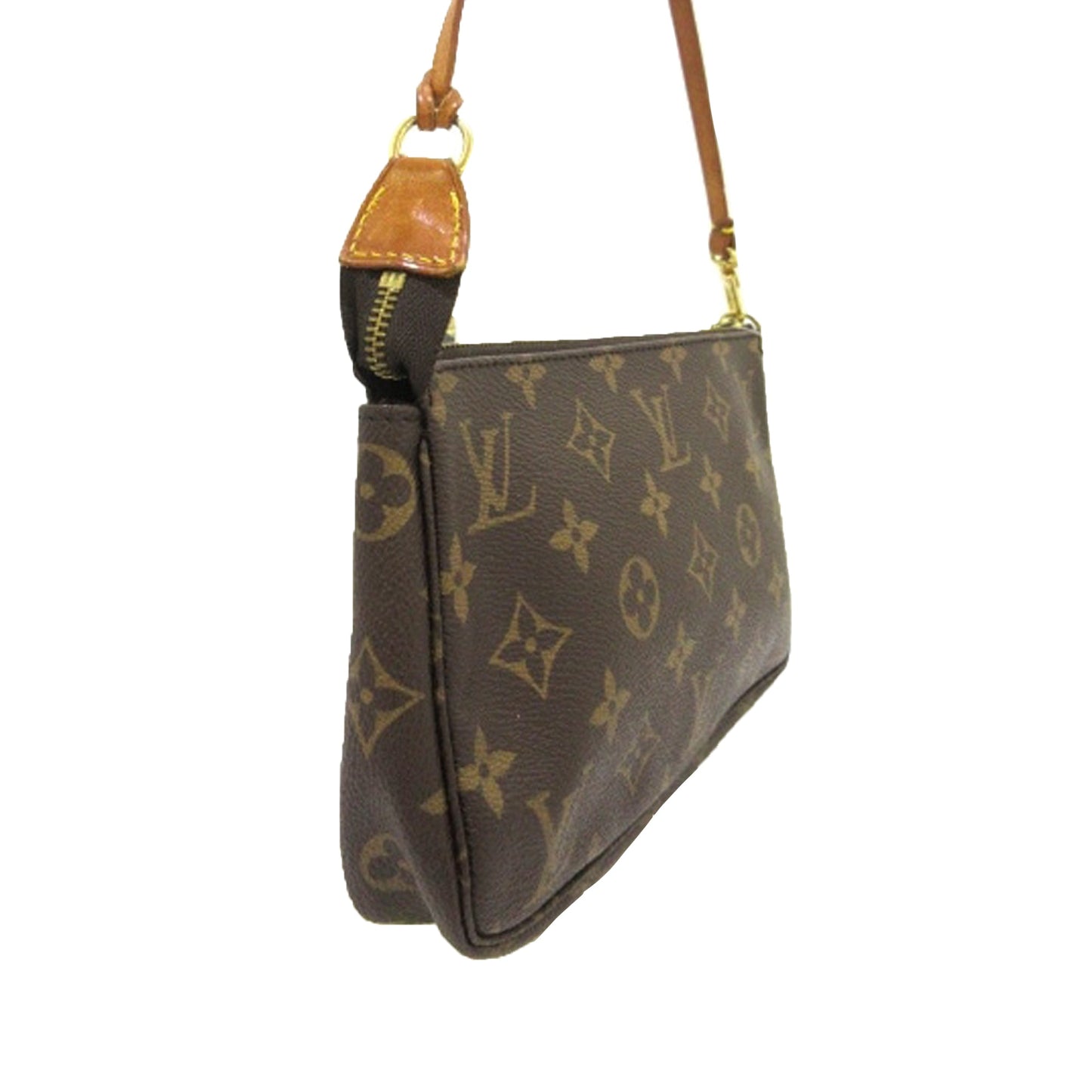 Louis-Vuitton Monogram Pochette Accessoires Brown