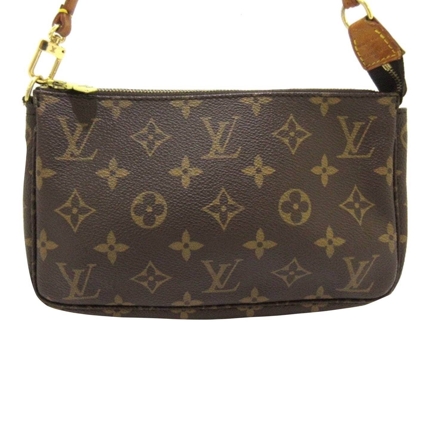 Louis-Vuitton Monogram Pochette Accessoires Brown