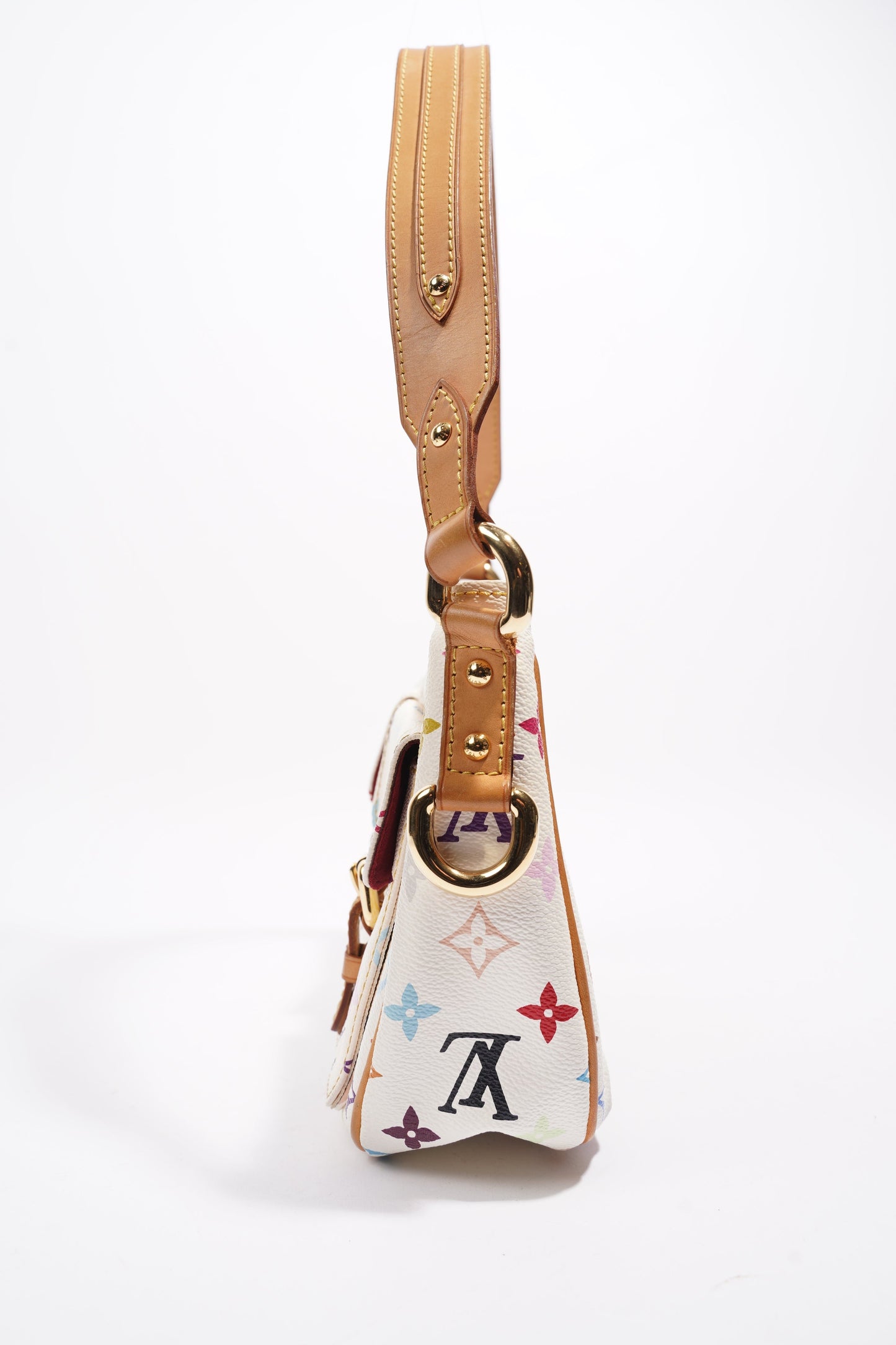 Louis Vuitton Lodge White / Multicolour Coated Canvas PM