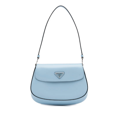 Prada Cleo Light Blue Leather