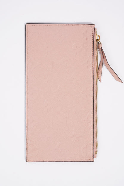 Louis Vuitton Pochette Felicie Pink Empreinte Leather