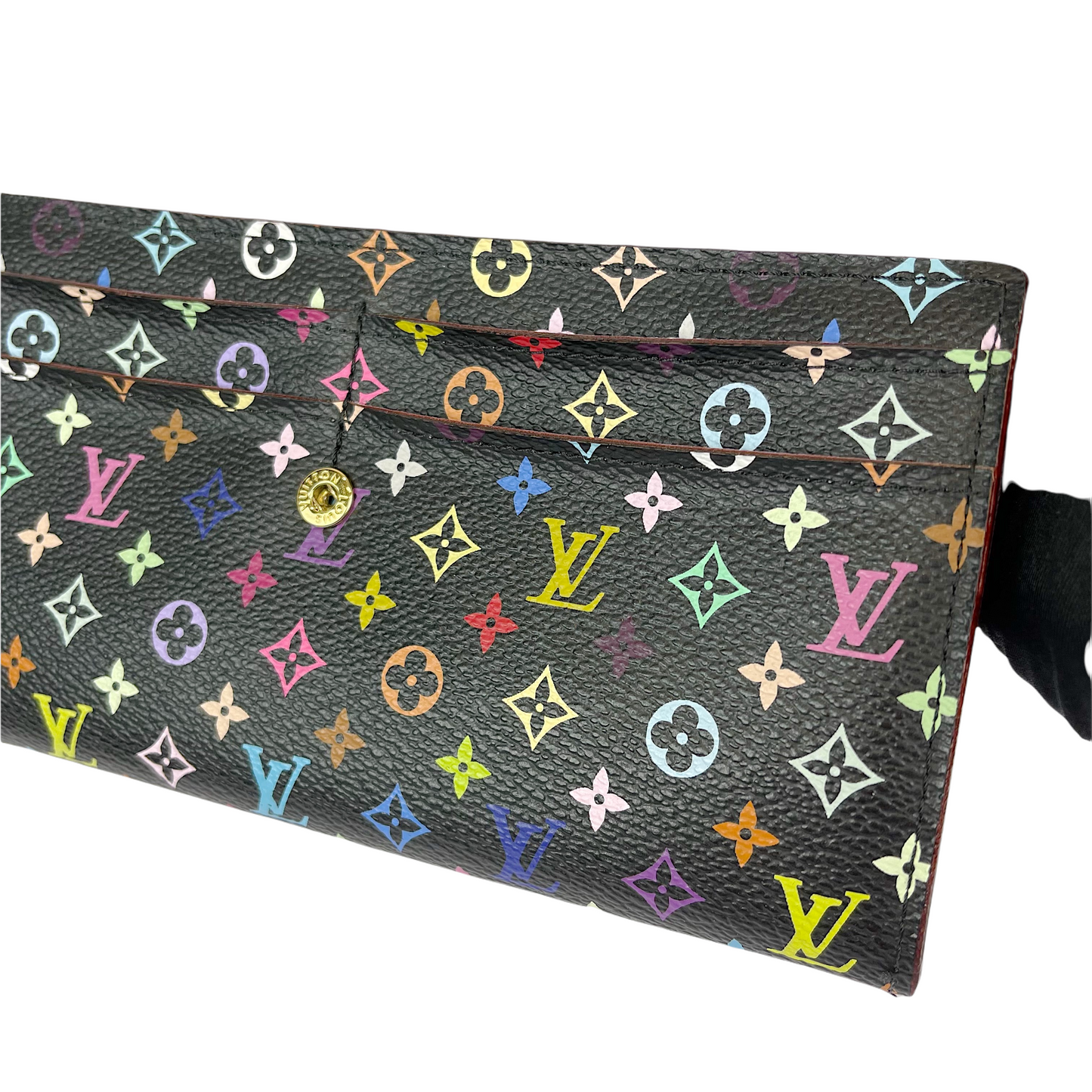 Louis-Vuitton Sarah Wallet Monogram Multicolour GHW