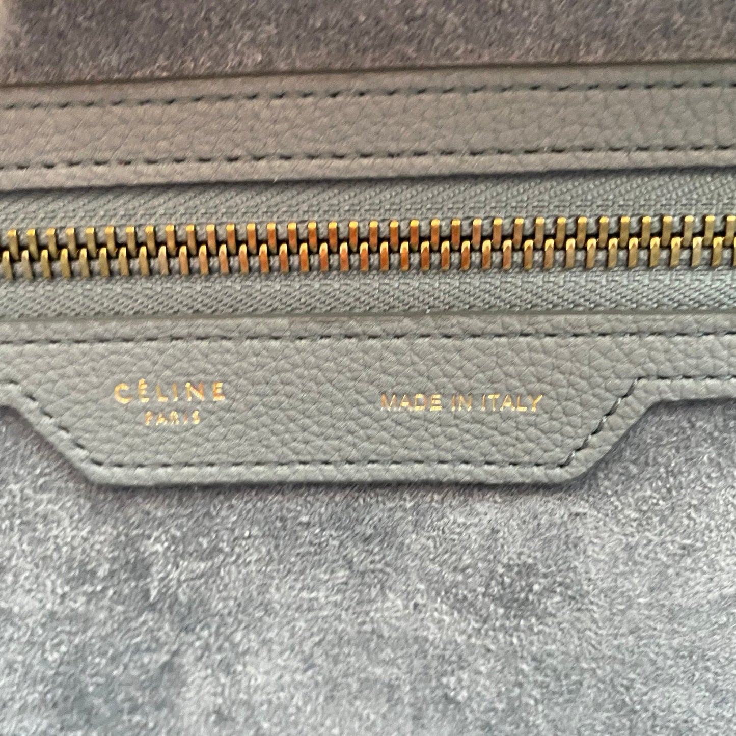 Celine Grey Phantom Bag
