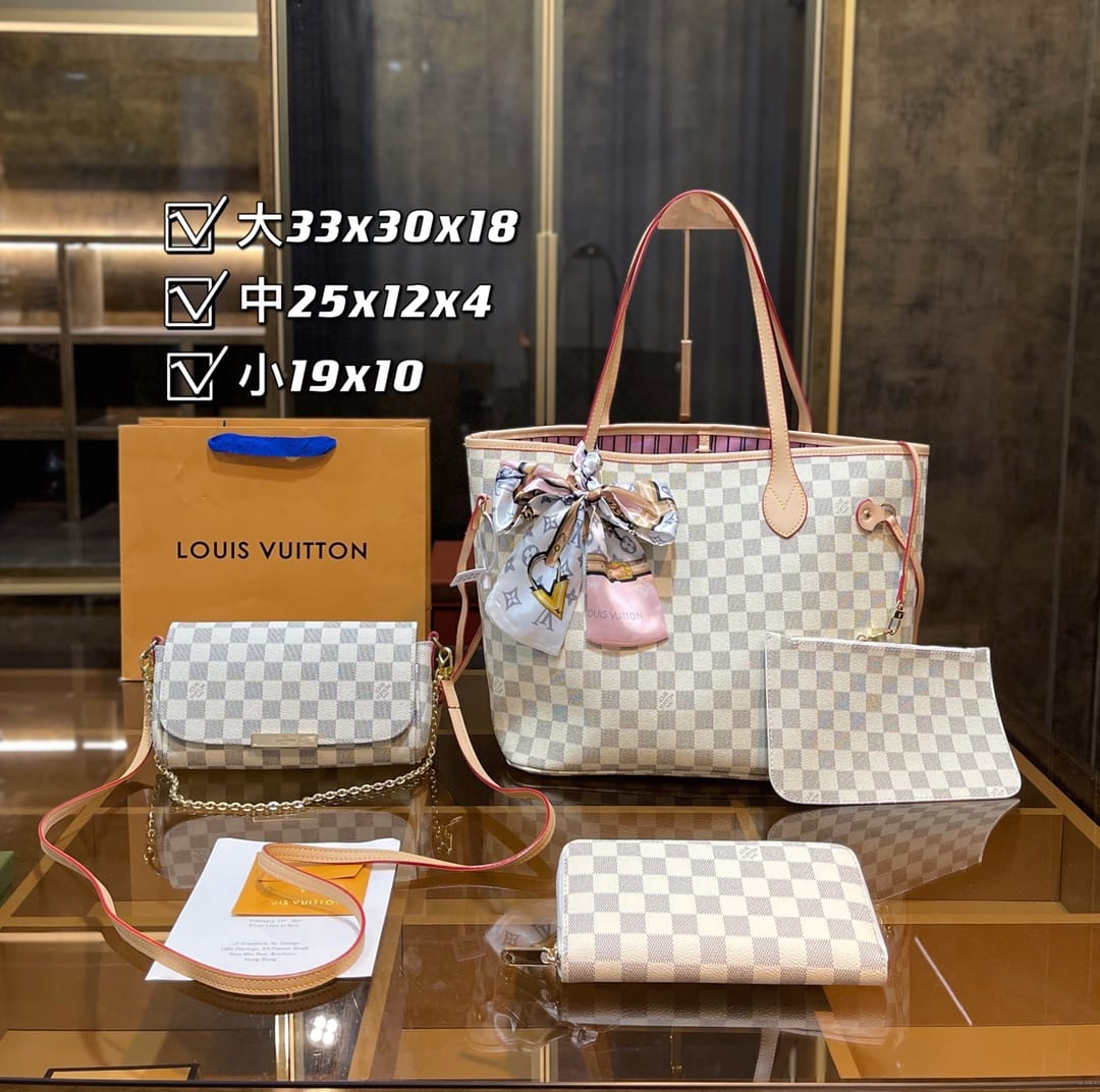 Louis Vuitton Neverfull  Handbag Sets