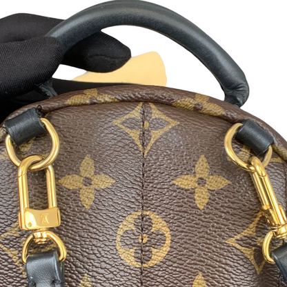 Louis-Vuitton Palm Springs Backpack Mini Monogram Canvas