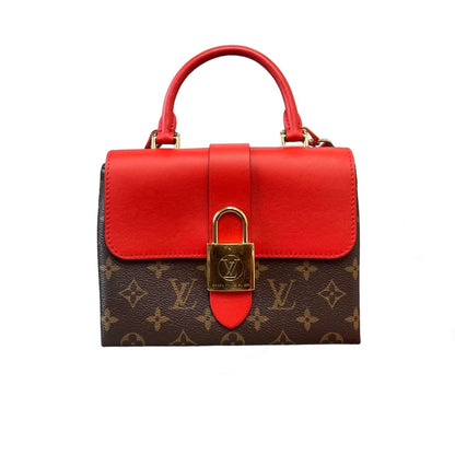 Louis-Vuitton Locky BB Monogram Canvas Coquelicot GHW