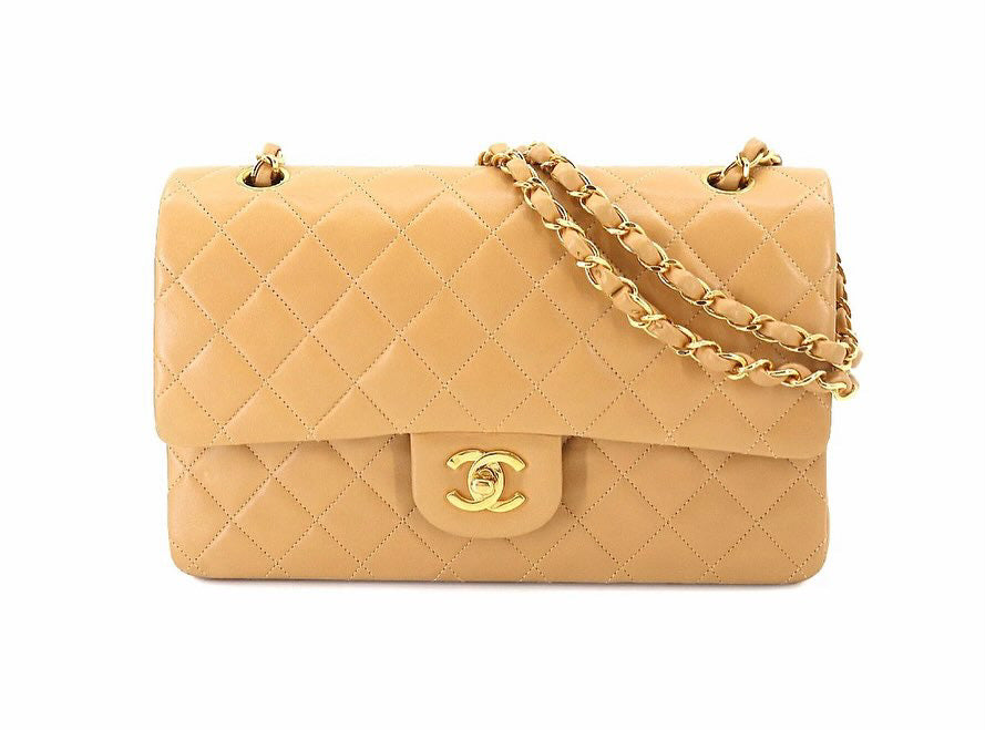 Chanel Classic Vintage beige bag