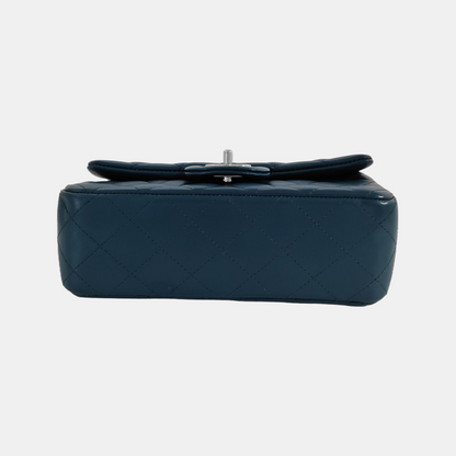 Chanel Classic Flap Rectangular Mini Teal Green Lambskin,2020