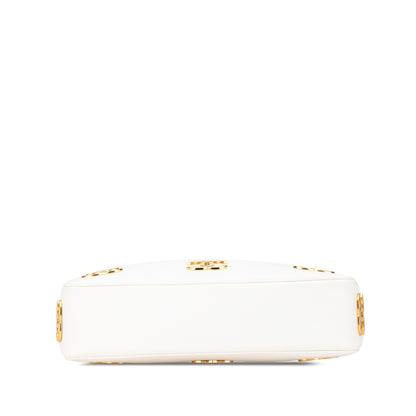 White Chanel Caviar Triple CC Tote