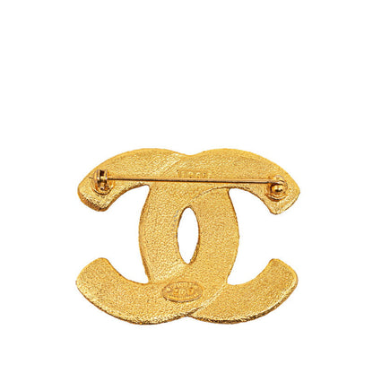 Chanel CC Logo Brooch Metal Brooch in Excellent condition
