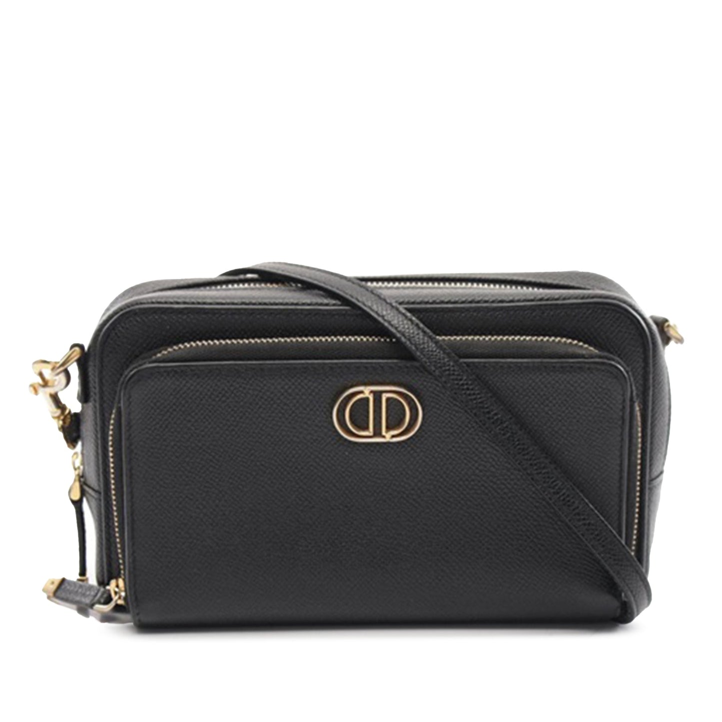 Grained Calfskin Caro Double Pouch