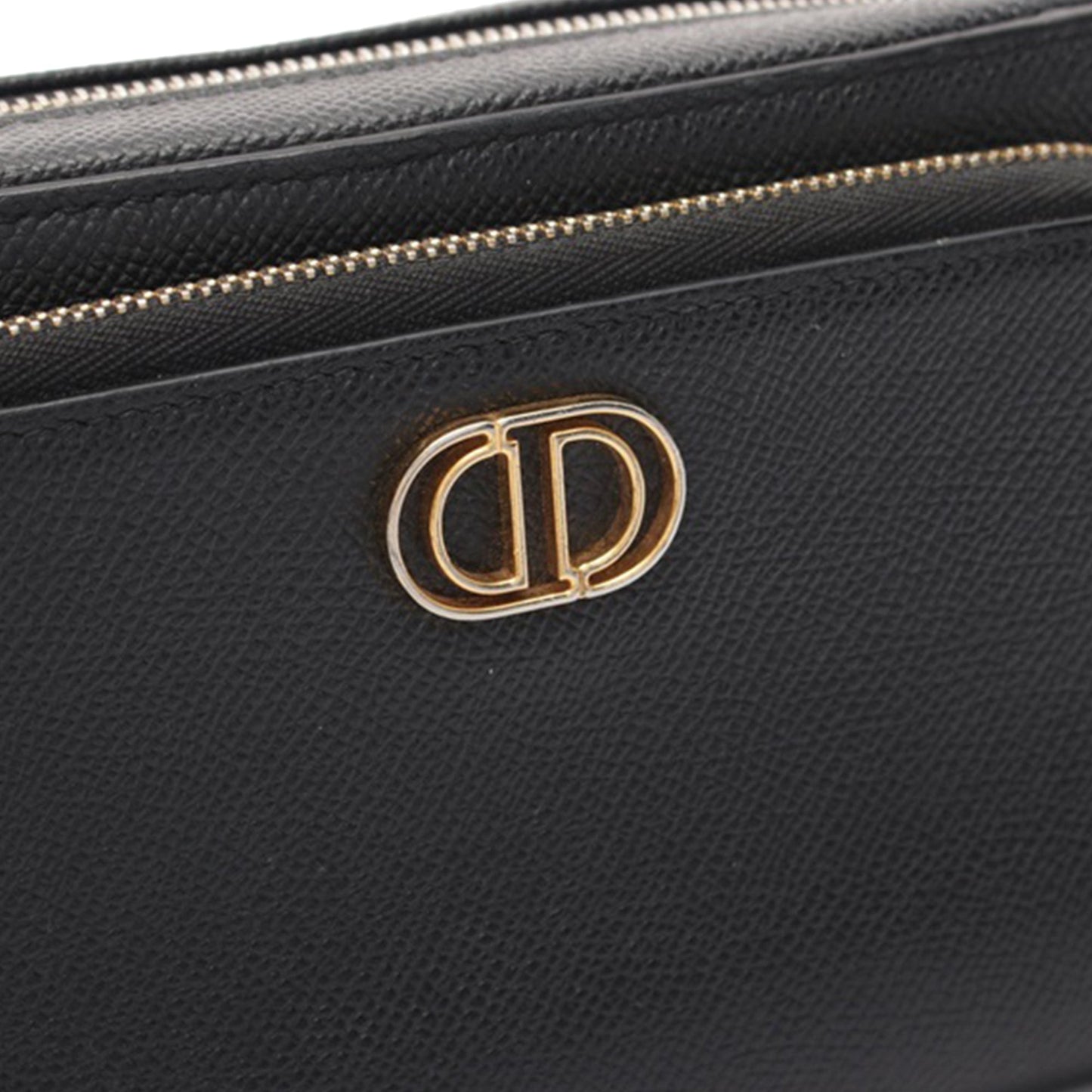 Grained Calfskin Caro Double Pouch