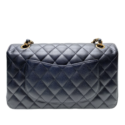 CHANEL CF MEDIUM CAVIAR IN GHW