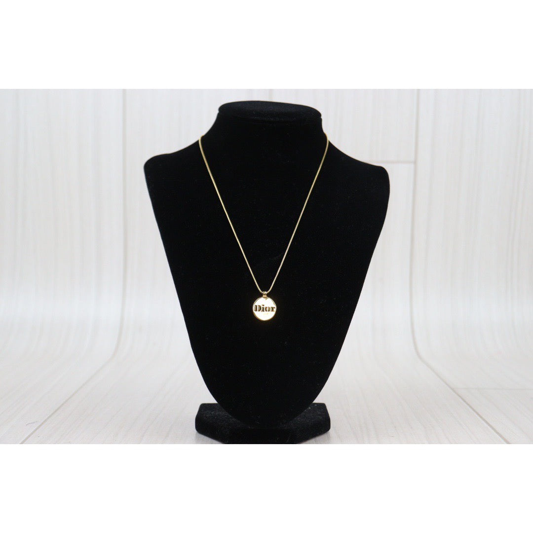 Very Good ( Rank A) ｜ Dior CD Necklace Gold Plated ｜VT25030102