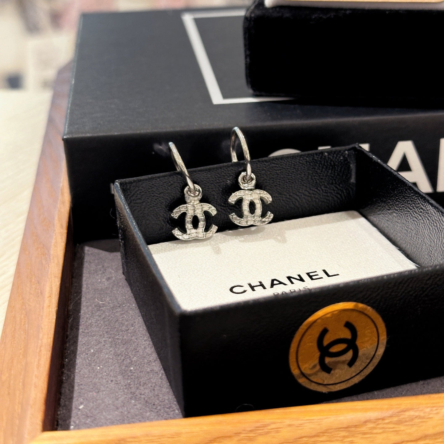 Chanel vintage earrings