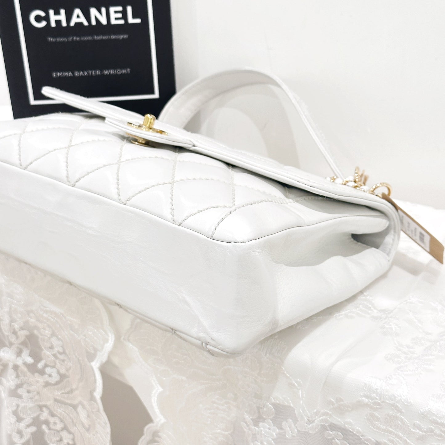 Chanel vintage wild stitch flap handbag