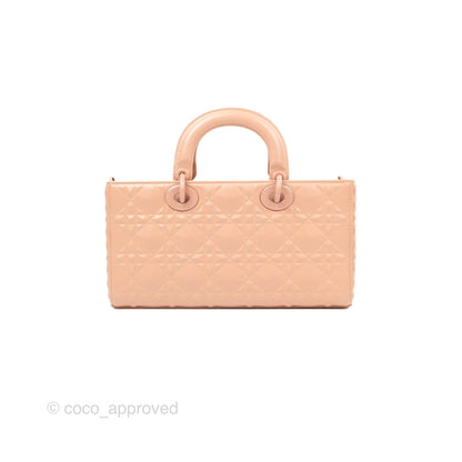 Dior Lady D-Joy Bag Rose Des Vents Cannage Calfskin with Diamond Motif