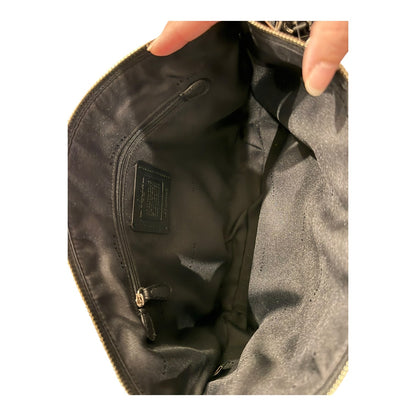 Handbag Designer By Coach In Black, Size:Medium