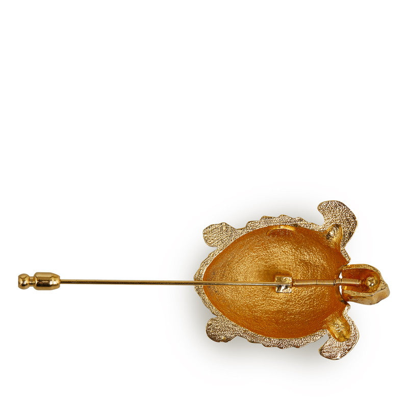 Chanel Turtle Brooch Metal Brooch in Excellent condition