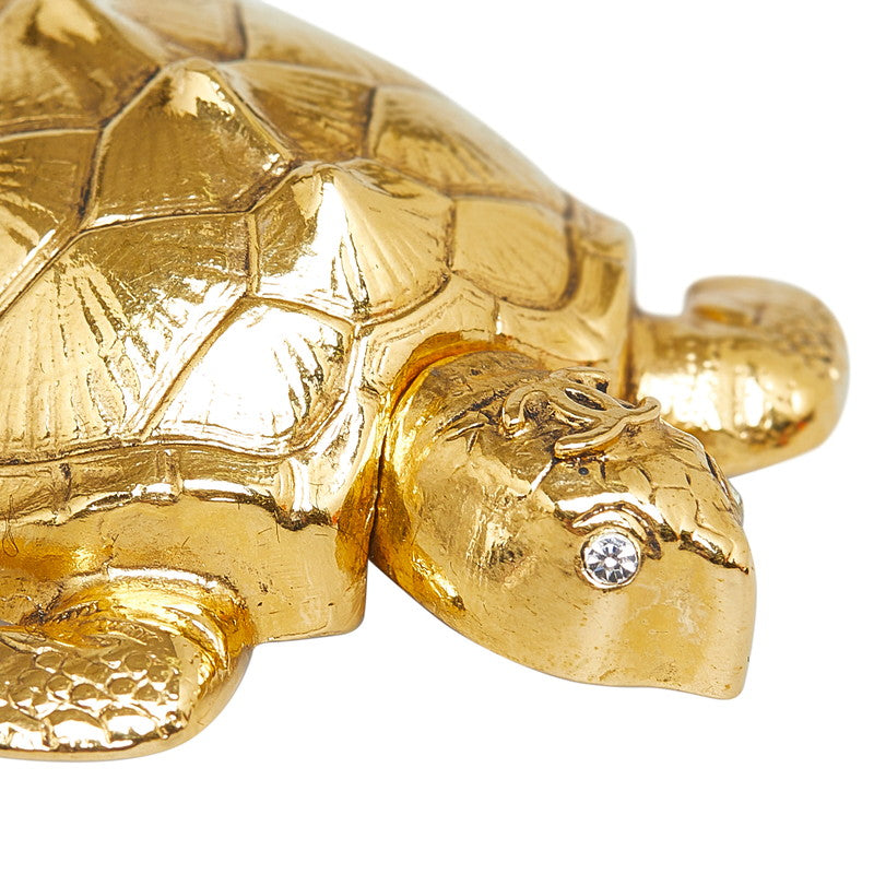 Chanel Turtle Brooch Metal Brooch in Excellent condition