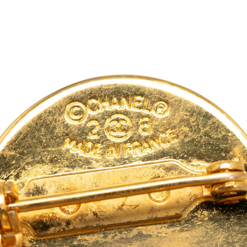 Chanel CC Matelasse Bag Brooch Metal Brooch in Good condition