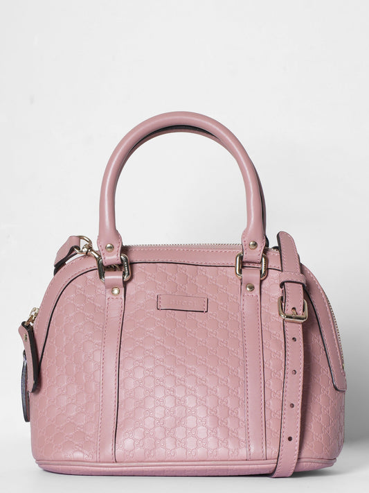 Gucci Dome Microgussissima Crossbody Convertable Mini Bag