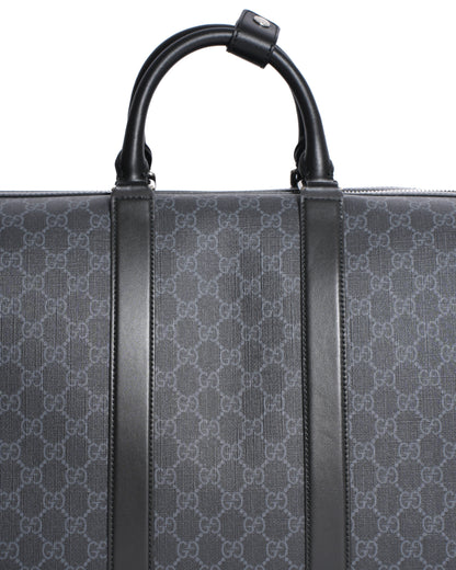 New Gucci Monogram Duffle Bag with Detachable Crossbody Strap