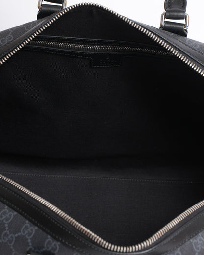 New Gucci Monogram Duffle Bag with Detachable Crossbody Strap