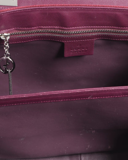 Gucci Maroon Top handle Bag