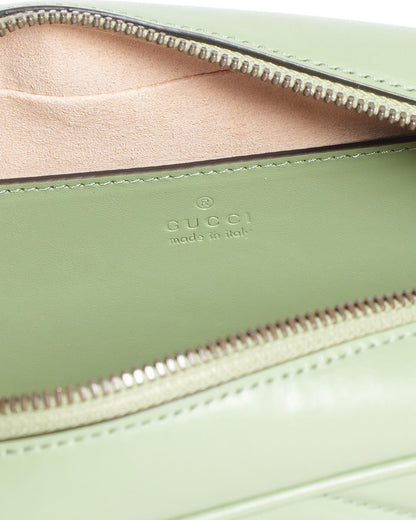 Gucci GG Marmont Matelassé Shoulder Bag in Sage Green