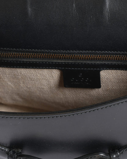 Gucci Lady Web Leather Crossbody Bag