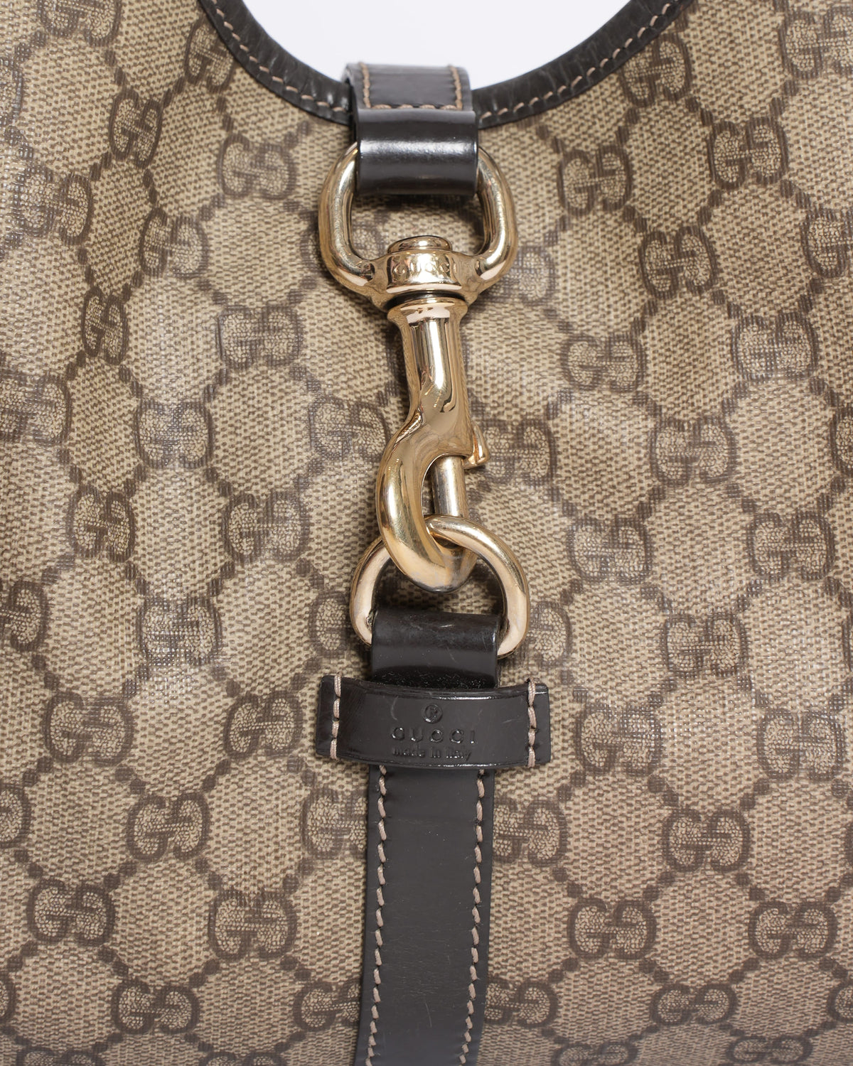 Gucci GG Supreme Joy Bardot Shoulder Bag
