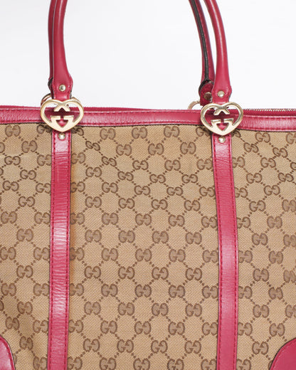 Gucci GG Canvas Lovely Bag