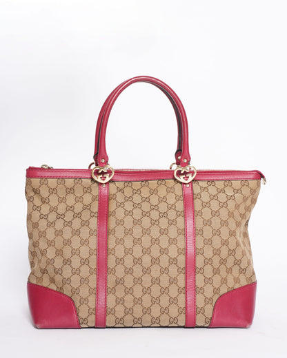 Gucci GG Canvas Lovely Bag