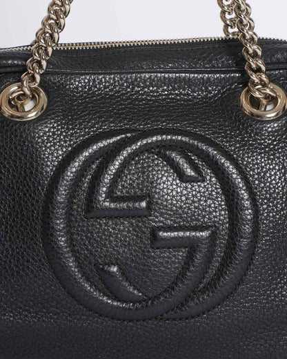 Gucci Soho Small Bowler BagIn Black