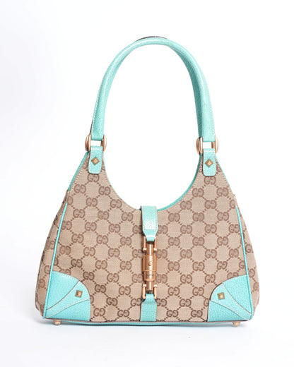 Gucci Jackie 1961 Cloth Shoulder Bag