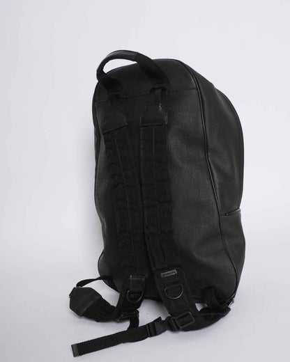 Gucci Black Coated Canvas Backpack Men's