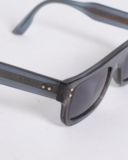 Gucci Rectangular Black Sunglasses