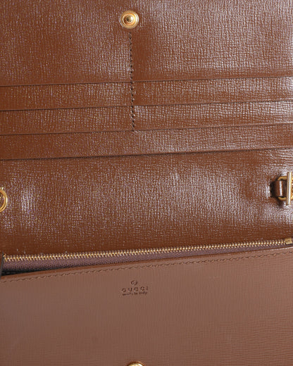 New Gucci Horsebit Chain 1955 Wallet