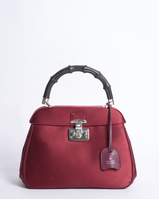 Gucci Maroon Top handle Bag