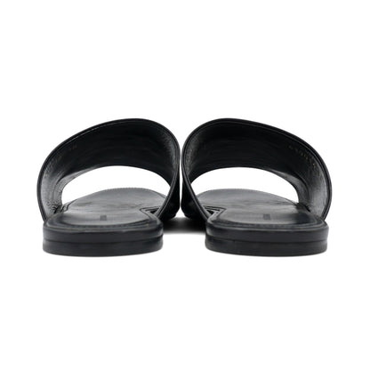 Balenciaga 'BB' Leather Mules - Women's 38