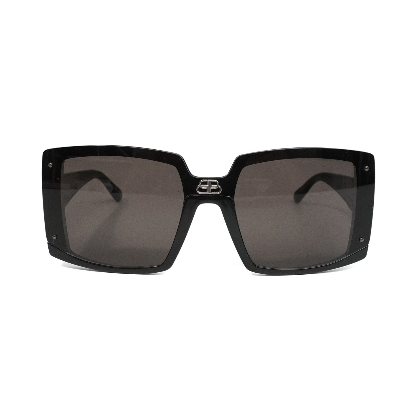 Balenciaga Oversized Shield Square Sunglasses