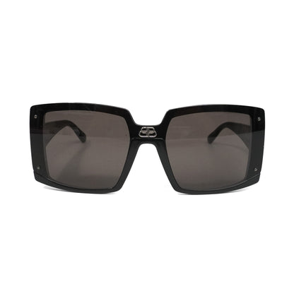 Balenciaga Oversized Shield Square Sunglasses