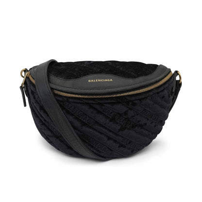 Balenciaga Velvet Waist Bag