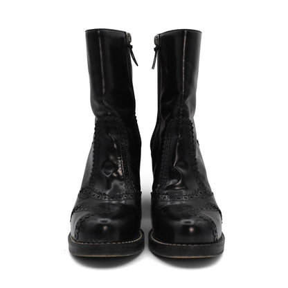 Balenciaga 'Brogue' Ankle Boots - Women's 36