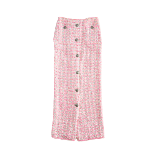 Balenciaga Tweed Maxi Skirt - Women's XS