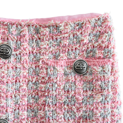 Balenciaga Tweed Maxi Skirt - Women's XS